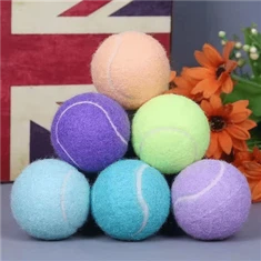 Itlar uchun eng yaxshi bardoshli, buzilmaydigan g'iybatli tennis to'plari